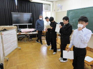 中学部集合