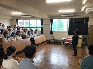 出発式③