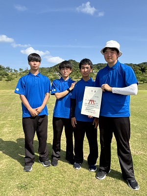 男子団体3位 男子団体3位