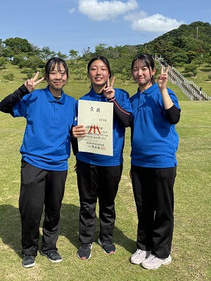 女子団体5位 女子団体5位
