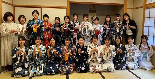 茶道部集合写真