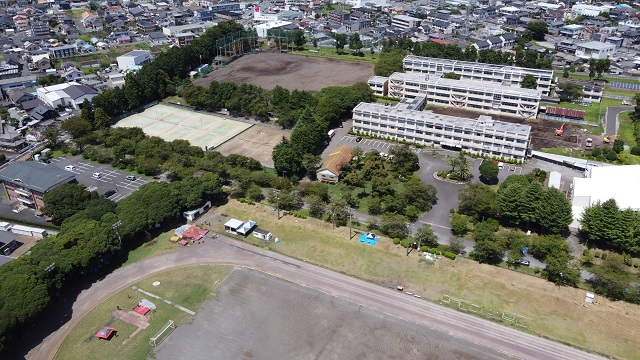 航空写真校舎