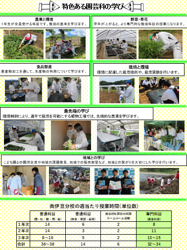 年間の学校の様子
