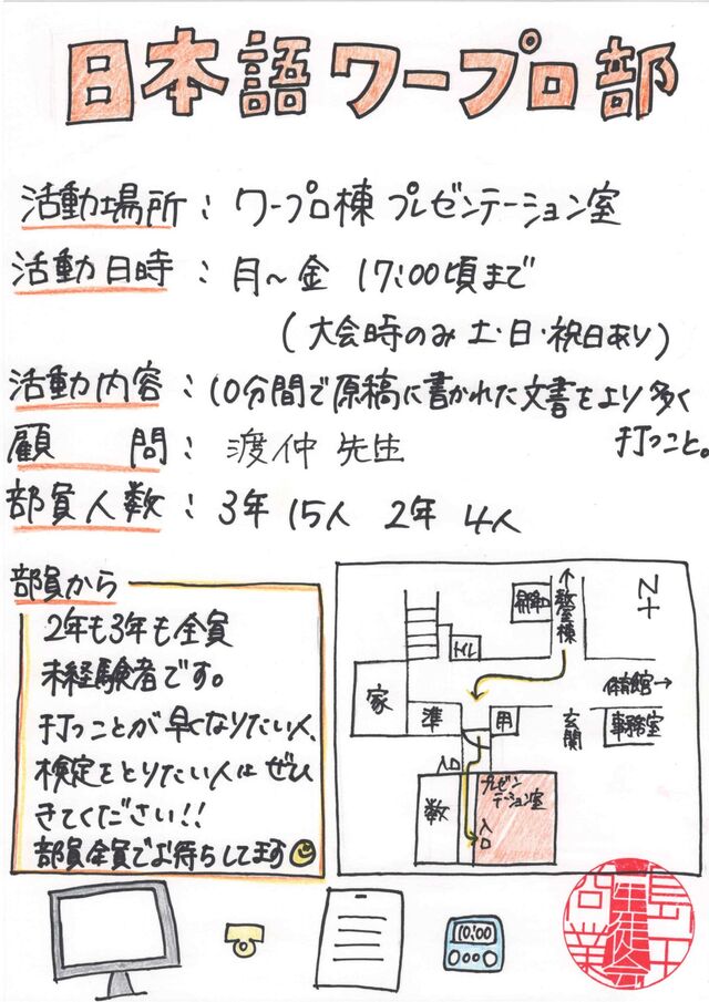 日本語ワープロ部