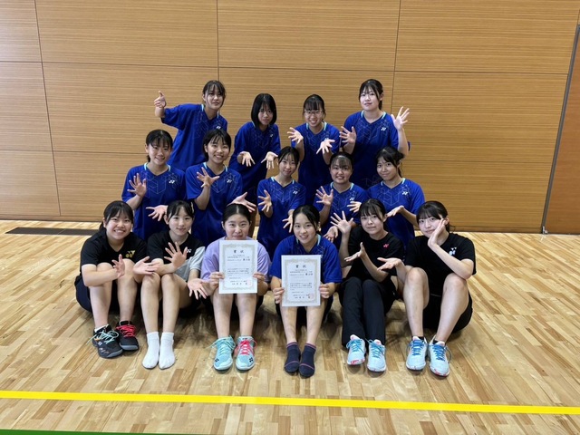 沼津市高等学校バトミントン大会