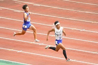 陸上男子200m（堀尾さん）