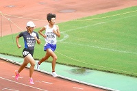 陸上男子1500mオープン参加（濱野さん）