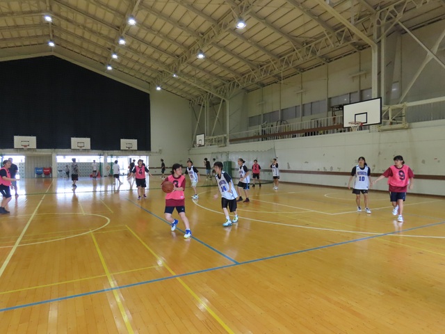 バスケ部　合同練習