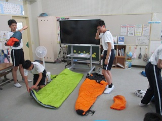 寝袋３