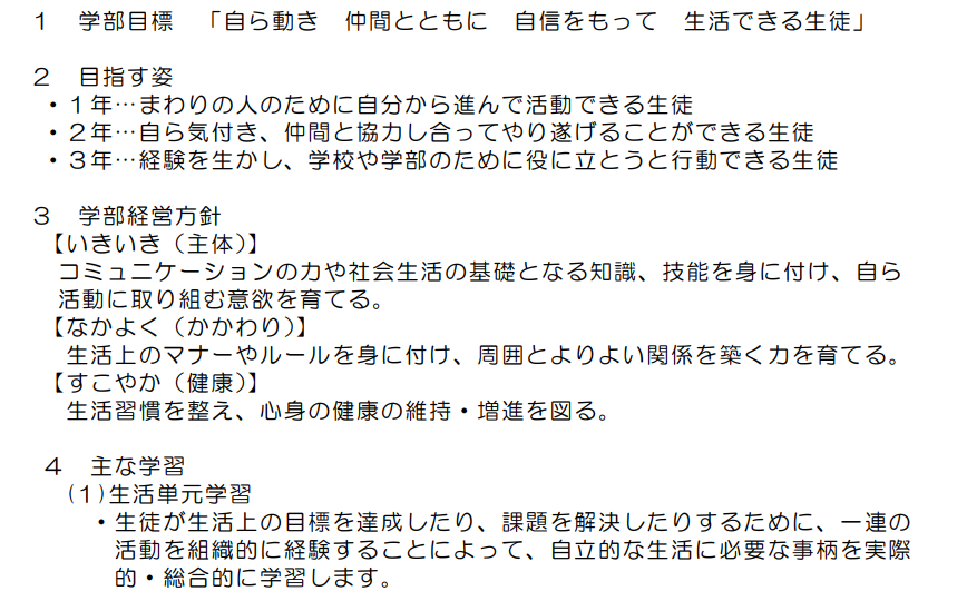 静岡県立吉田特別支援学校