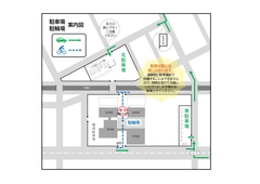 駐車場駐輪場案内図