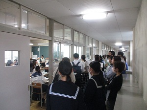 授業見学の様子１