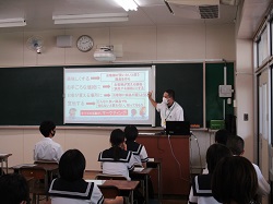 中学生一日体験入学
