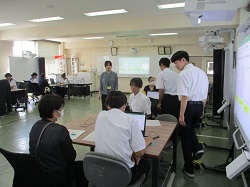中学生一日体験入学