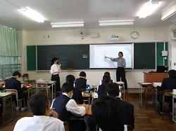 １年生の授業