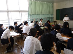 １年生の授業