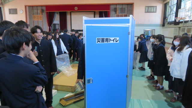 災害用トイレ