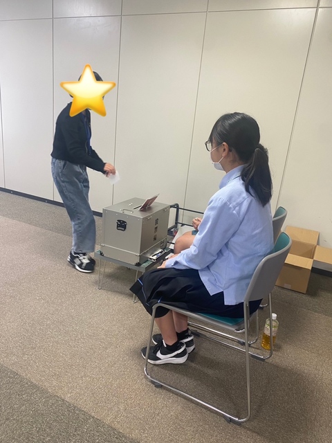 選挙の様子