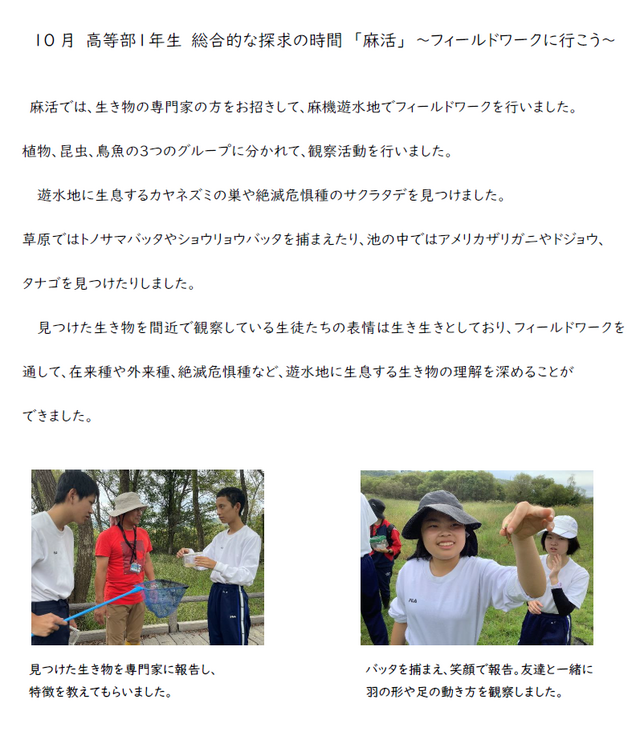 R6フィールドワーク