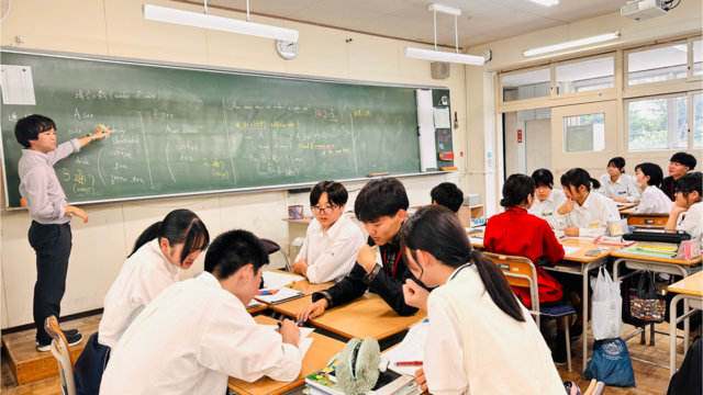 モンゴルの学生との交流