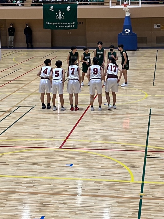 女子バスケ新人戦東部3