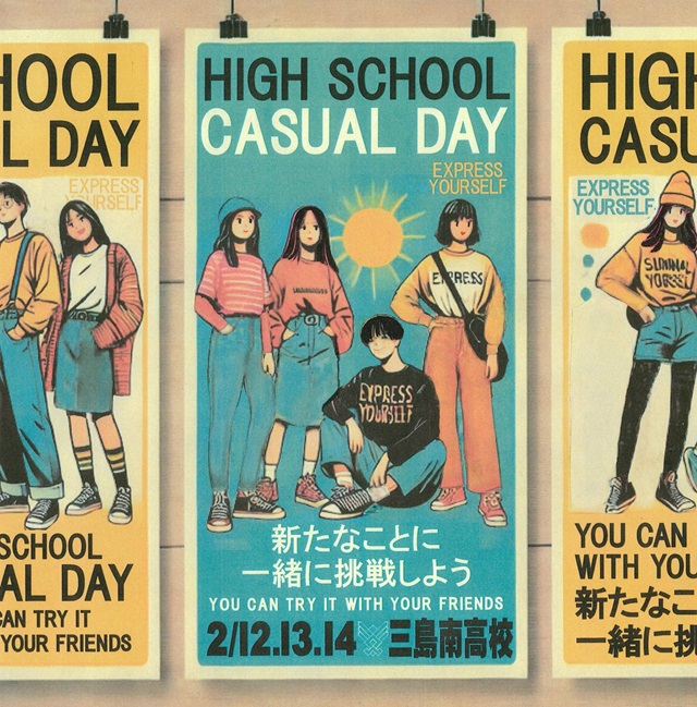 「カジュアル・デー」ポスター小