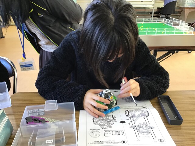 ミニロボ組み立て