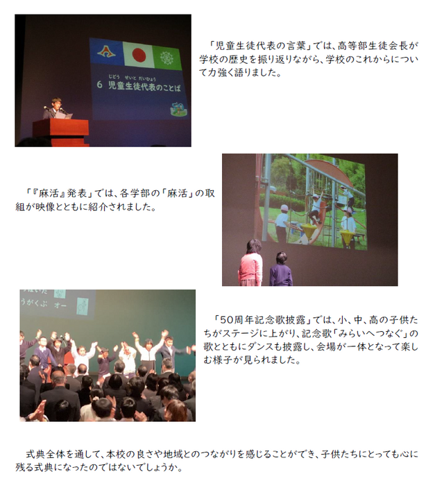 創立50周年２