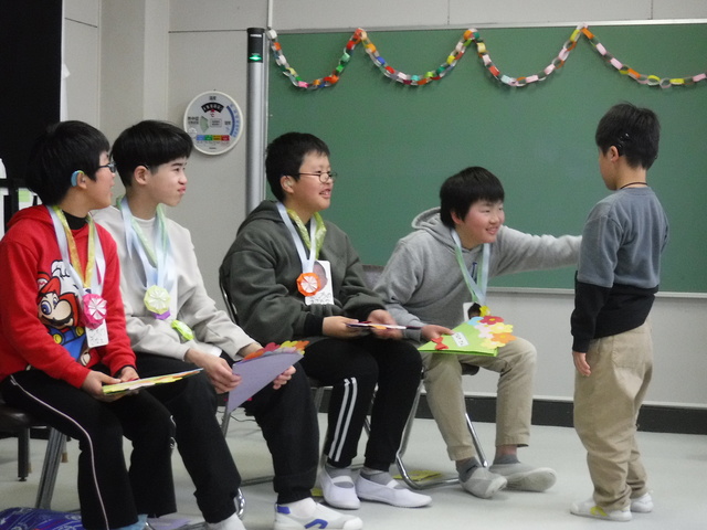 ６年生を送る会