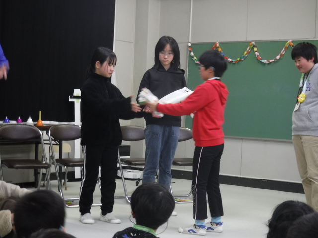 ６年生を送る会