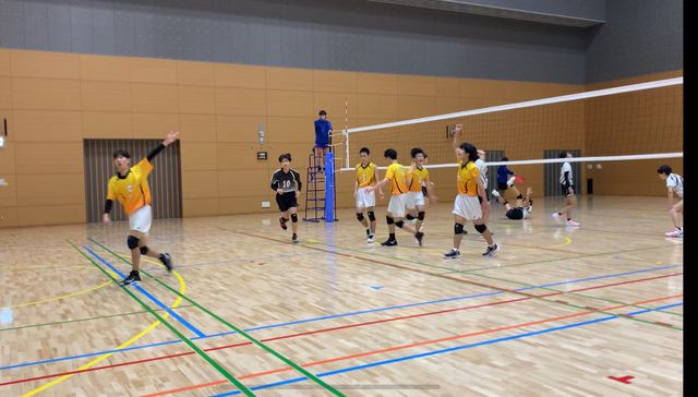 男バレ　沼津市選手権③