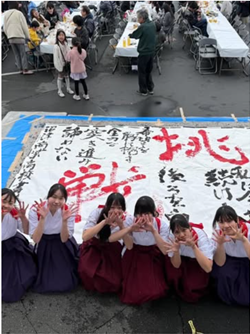 書道パフォーマンス２　矢崎エナジーシステムR7_3月