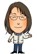 校長　似顔絵