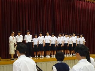 壮行会１