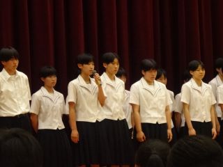 壮行会３