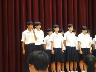 壮行会４