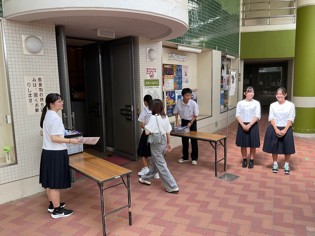 R7学校説明会の様子①