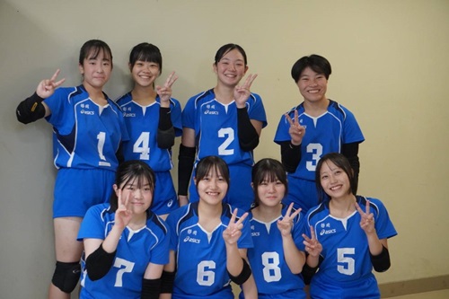 女バレ写真 女子バレー部