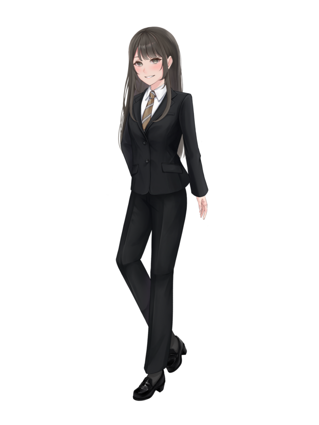 女子生徒冬服パンツ