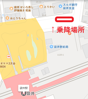 袋井駅シャトルバス乗り場