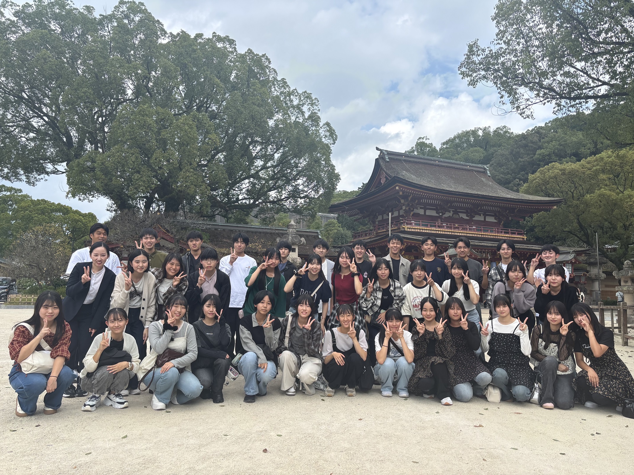 修学旅行１日目(Bコース)