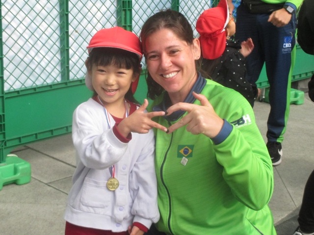 ブラジル代表選手との交流⑤