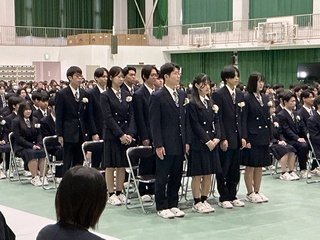 卒業式５