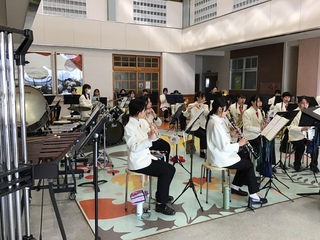 コンサートに向けたリハーサル