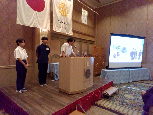 R7インターアクト例会8月22日 R7インターアクト例会8月22日