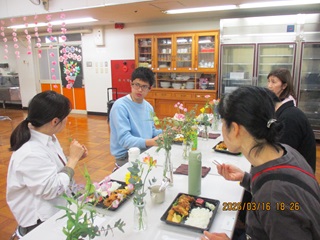 寄宿舎送別会②