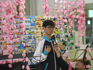 寄宿舎送別会③