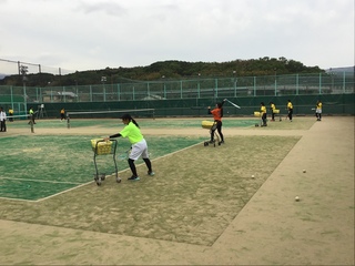 女テニス