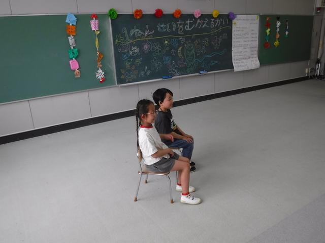 小1年生迎える会① 小1年生迎える会①