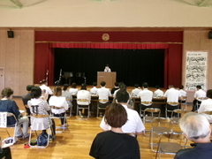 校内弁論大会全体の様子